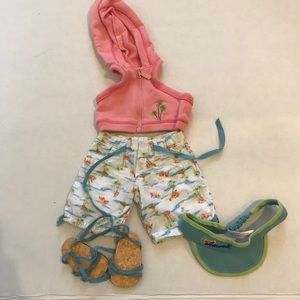 American girl doll vacation outfit